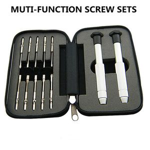 12pcs sets mutifunction eyeglass screwdriver kit eyewear screwdriver set for electric products glasses frame maintain screws sets