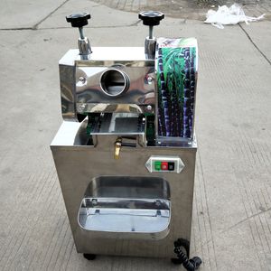 2020 Ny kommersiell Sugarcane Juicer / Industriell Sugarcane Extractor / Manual Rostfritt Stål Sugarcane Juicer till salu till lågt pris 220V