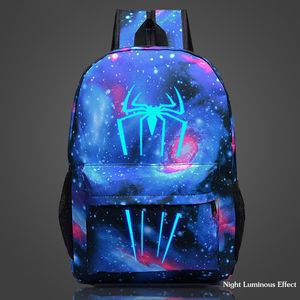 Cool Night Luminous Plecak Drukarnie Szkoła Torby Szkolne Dla Chłopców i Dziewczynek Schoolbags dla nastolatków Mochila Infantil J190619