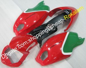 Fairing for Ducati 696 796 796 795 M1000 Monster M1100 2009 2011 2011 2013 2013 أحمر أخضر دراجة نارية رينينج ما بعد البيع كيت (حقن صب)