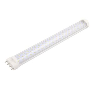 超明るい2G11 LEDの管電球、LED PL-Lランプ、10W 15W 18W 22W 25W、4ピンLEDライトランプ85-265V DHL送料無料