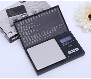 100g 0.01g Mini LCD Electronic Pocket Scale Stainless Steel Portable Jewelry Gold Diamond Weighting Balance Scales Free Shipping