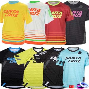 Maglia da discesa a manica corta Abbigliamento da ciclismo per mountain bike Camicia da motocross da corsa estiva divisa da bicicletta DH indossare abiti da mtb