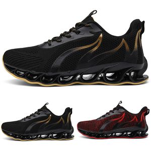 2020 New Brown Style6 Flame Grey Gold Red Black Lace Soft Cushion Young Men Boy Roning Shoesローカットデザイナートレーナースポーツスニーカー