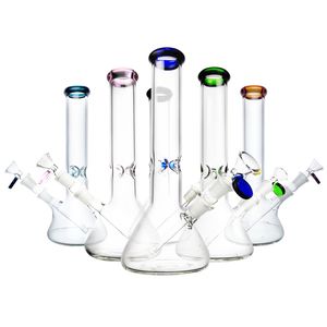 szklany zlewka bong zlewka mocna wodna bong bong bongs mocna zlewka podstawa bong 10 '' Rurki wodne kolory