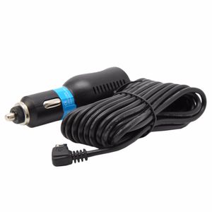 Hi-Quality 3.5m DC 5V 2A Mini USB Car Power Charger Adapter Cable Cord For GPS Camera DHL