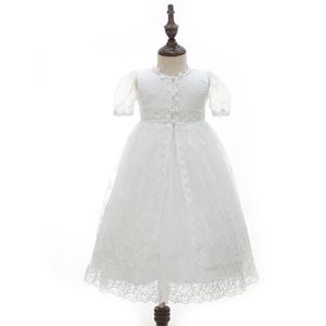 New Lace Baby Girl Dress Party and Wedding Christening Gowns Girls 1st 2nd Birthday Outfits Baby Dress Baptism B113