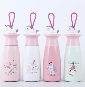 The latest 12OZ mug with double-layer stainless steel fashion cartoon unicorn thermos is very among children and students. Support custom logo