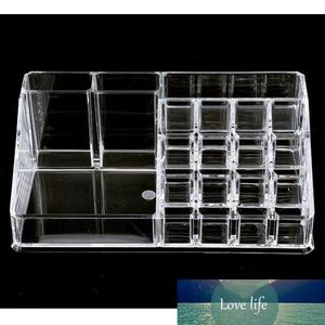 Clear Makeup Case Drawer grid Cosmetic Organizer Jewelry Storage Acrylic Box