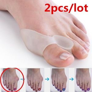 Footbehandling Silicone Toe Corrector Straightener Splint Bunion Toe Protector Toe Separator Pads Set