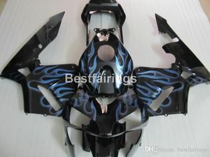 Набор кормов для формирования формы для инъекций для Honda CBR600RR 03 04 Blue Flame Black Motorcycle Ctrining Set CBR600RR 2003 2004 JK37