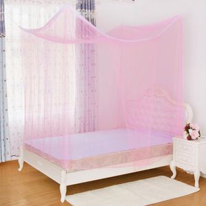 2017 Limited Popular Summer Quadrate Mosquito Net Cama Canto Adultos Insetos Canopy Curtain MeSh Netting Mouttiquário