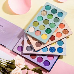 Beauty Glazed 60 Colors 4 in 1 Color Long Lasting Eye Shadow Tray Matte Shimmer Glitter Palette Good Pigment 20 pcs/lot DHL