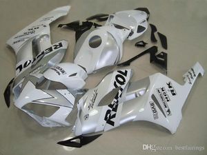 ホンダCBR1000RR 2004 2005銀色の白い射出モールドフェアリングキットCBR 1000 RR 04 05 QT45