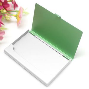Casual Business Card Case Stainless Steel Aluminum Holder Metal Box Cover Credit Men Business Card Holder Metal Wallet