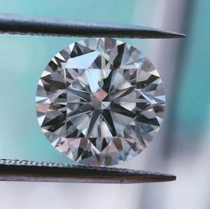 LOTUSMAPLE 0,1 KT – 7 KT, echte Farbe, D-Klarheit, FL, loser Moissanit, 3EX-Diamant im runden Brillantschliff, Test positiv, jeder gleich 0,5 KT oder mehr, geben ein kostenloses GRA-Zertifikat