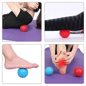 500Pcs Spiky точка массаж мяч Trigger Roller Рефлексология Stress Relief для ладони ног Arm шеи Назад Полный массаж тела мяч