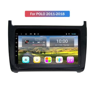 Araba Video DVD Multimedya 2G RAM 10.1 inç Android için VW Polo 2011-2018 Tam Dokunmatik GPS Navigasyon Sistemi