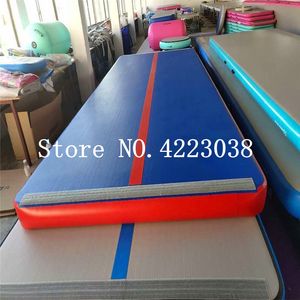 5*1*0,2 m Aufblasbare Gymnastik AirTrack Tumbling Air Track Bodentrampolin Elektrische Luftpumpe für Heimgebrauch/Training/Cheerleading/Strand