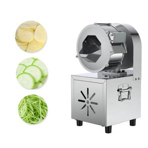 High Quality Electric Vegetable Fruit Slicers Stainless Steel 0.8-12mm Thickness Potato Carrot Tomato Cutter Machine