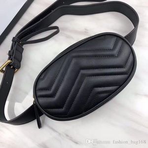 2018 Hot waist bag band women chest bag designer V shape pattern belt bag shoulder strap bags love heart Genuine leather handbag coin purse
