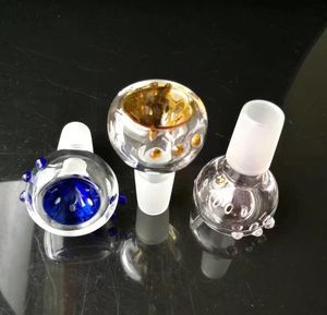 Smoking Dogo Neuankömmling 14 mm oder 18 mm Innengewinde Glaskopf für Rauchpfeife Glasbubbler und Aschefänger Glasrauchnagel Bohrinseln