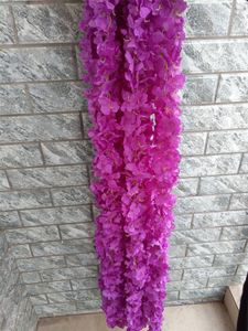 70 cm Super lange kunstmatige zijde bloem Hydrangeaa Wisteria Garland voor Tuin Home Bruiloft Decoratie Benodigdheden Kleuren beschikbaar