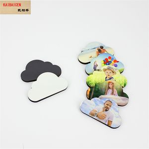 Sublimation Blank 8DI-013 DIY Refrigerator Sticker Fridge Magnet For Kids Message Holder Home Decor