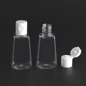 30ML شفاف فارغ اليد المطهر هلام زجاجة صابون E السائل زجاجة 1OZ تقلص الحيوانات الأليفة الفرعية السفر زجاجة