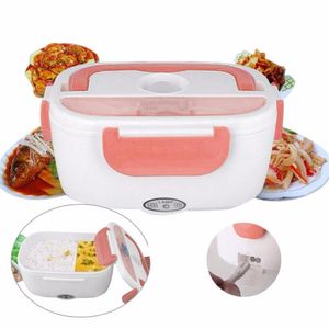 220v/110v Portable Cookers Electric Lunch Box Heated Containers Meal Prep Rice Food Warmer For Home Office Car Travel C19041901
