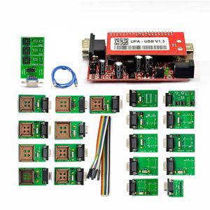 Högkvalitativ UPA USB-programmerare 1.3 UPA USB EEPROM Universal programmerare UPA USB v1.3 med fulla adaptrar