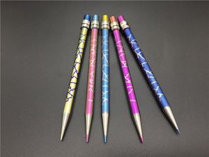 Prego único New Style Vidro lápis colorido dabbers For Oil dabbers alta qualidade vidro Wax Dabber Vs Gr2 lápis Titanium