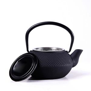 Nova chaleira de ferro fundido mini de alta qualidade 300 ml jogo de chá bule de preferência
