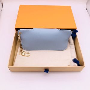 Nieuwe mode sleutelhanger merk heren- en damesbril beschermhoes cadeau souvenir bril clip draagbare sleutelhanger verpakking
