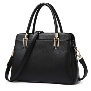 HBP 핸드백 토트 어깨 가방 가방 지갑 가방 여성 핸드백 블랙