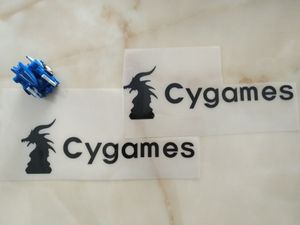 Nuova Stagione 2018 19 Cygames logo Cygames Sponsor per Juvnts Serie A Cygames indietro Sponsor spedizione gratuita