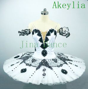 Harlequinade Professional Tutu for Child White Black naleśnik Talerz Tutus Tutus Women Balet Sta sukienka Tutu Tutu Costume