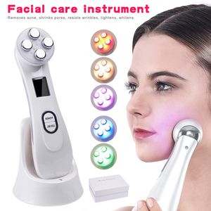 ion facial rf anti aging device face lifting beauty device multi-functional beauty equipment