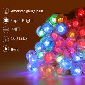LED Dize Işık 20 LEDs Kapalı ve Açık Su Geçirmez Dekoratif Kristal Işıklar Yatak Odası Bahçe Doğum Günü Partisi Noel Ağacı için