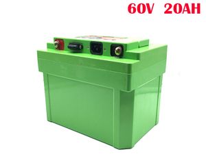 No taxes Rechargeable lithium ion battery pack 60v 20ah for electric scooter motorcycle with charger