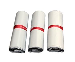 Large size cm White self adhesive poly mailer bag poly mailing post envelope Plastic Express Courier plastic bag