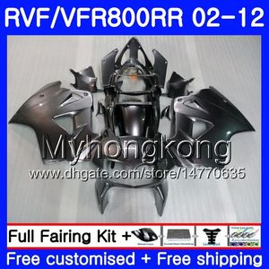 VFR800 Abs al por mayor-Kit gris plata para HONDA Interceptor VFR800RR HM VFR RR R VFR800 RR