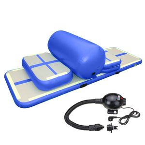 Set di piste gonfiabili con pompa gratuita Set di attrezzature per il fitness di alta qualità per l'allenamento gonfiabile di Airtrack con prezzo basso