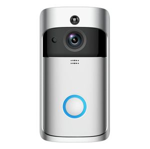 WiFi Kamera dzwonka Smart Wi-Fi Video Domofon Dzwonek dzwonek do apartamentów IR Alarm Bezprzewodowy Kolor Bezpieczeństwo obiektywu