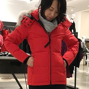 Fashion Winter Down Jackets Women Chels Parka Hooded Slim Designer Parkas Warm Outerwear S833 Coats For Lady Plus Size