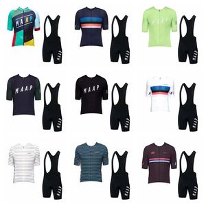 2019 Ropa Ciclismo MAAP Cycling Jersey Set Men Summer Breathable quick dry short sleeve MTB Bike Outfits strong cycle clothing strong sportswear K073103