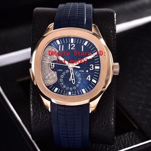 Relógios de luxo New Hight qualidade 5164A-001 Ásia Transparente máquina Miyota automática O original fivela Mens Watch Watches 43 milímetros