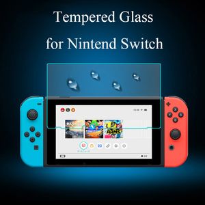 Premium gehärtetes Glas für Nintend Switch Displayschutzfolie auf Telefonfolie für Nintend Switch Nintendo Nitendo 2017 gehärtetes Glas