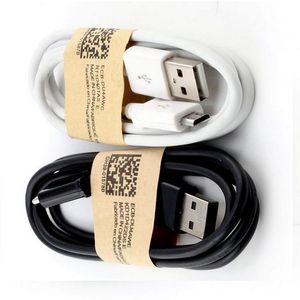 Universale 3FT Bianco Nero Micro 5pin Cavo USB Cavi di ricarica dati per Samsung Galaxy s3 s4 nota 2 4 s6 s7 bordo htc lg cavo di filo