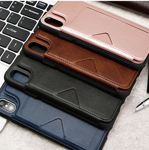 Hanman PU Leather Wallet Card Slot Holder Back Case for Samsung S10 S20 S21 S22 S23 A32 A52 A72 A33 A53 A73 5G with Retail box